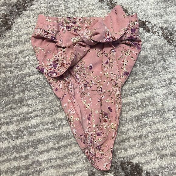 Free People Honey Hair Scarf Pink main image 4